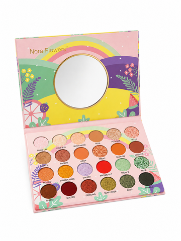 Nora Flowers Paradise Garden Eyeshadow Palette