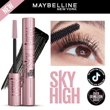 Maybelline New York "Sky High" | Lash Sensational Waterproof Mascara ✨👁️