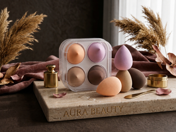 4-Piece Professional Blending Sponge Collection | "Sculpt & Set" ✨