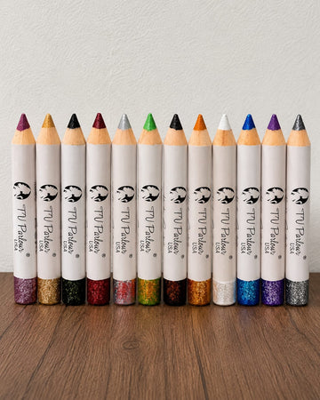 TV Parlour "Chroma Shine" 12-Piece Glitter Eyeliner & Eyeshadow Set ✨