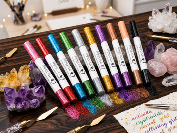 TV Parlour "Chroma Shine" 12-Piece Liquid Glitter Eyeliner & Eyeshadow Set ✨