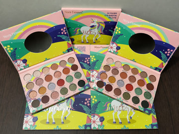 Nora Flowers "Paradise Garden" | 24-Color Professional Eyeshadow Palette ✨