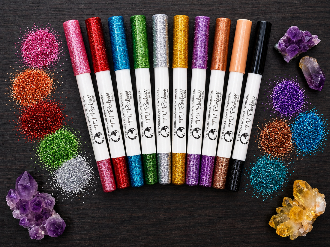 TV Parlour "Chroma Shine" 12-Piece Liquid Glitter Eyeliner & Eyeshadow Set ✨